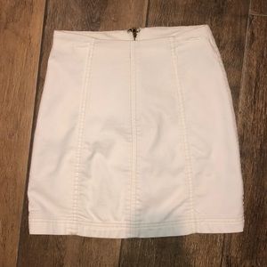 Free people white skirt
